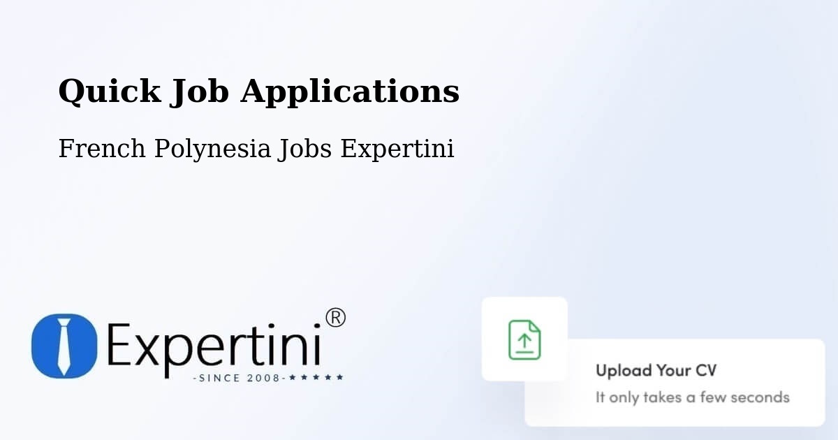 Quick Apply Feature – Te Auae - French Polynesia Jobs Expertini